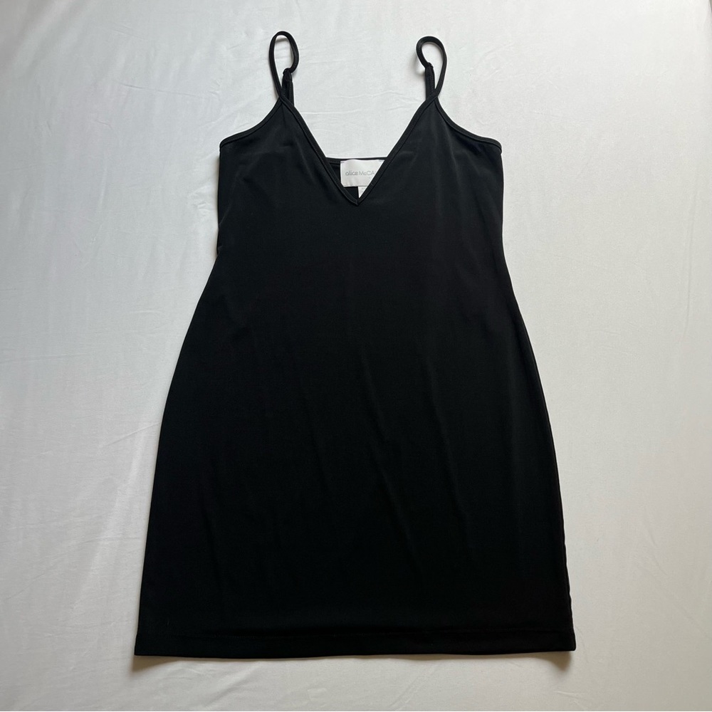 ALICE MCCALL black sleeveless tank cami top